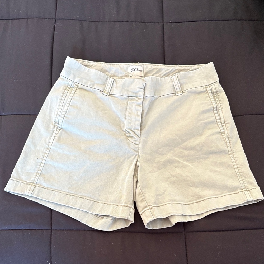 J. Crew Women's Light Tan Bermudas